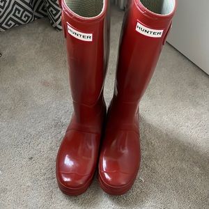 Hunter rain boots